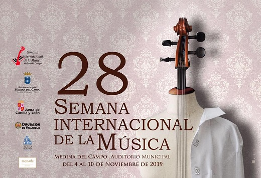Cartel de la XXVII Semana Interncional de Música de Medina del Campo