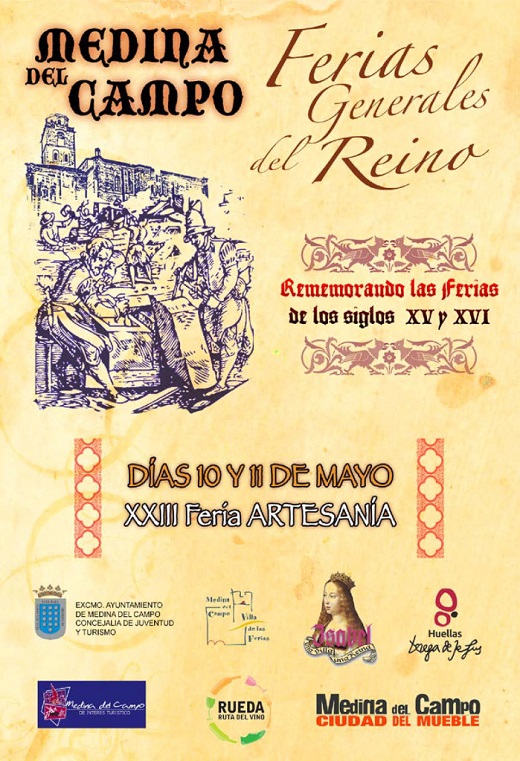 Cartel XXIII Feria de Artesanía de Medina del Campo