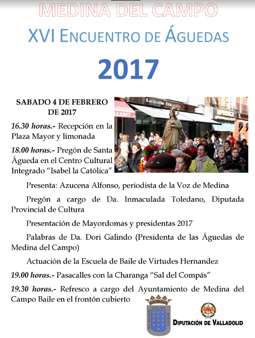 Cartel XVI Encuentro de Águedas 2017