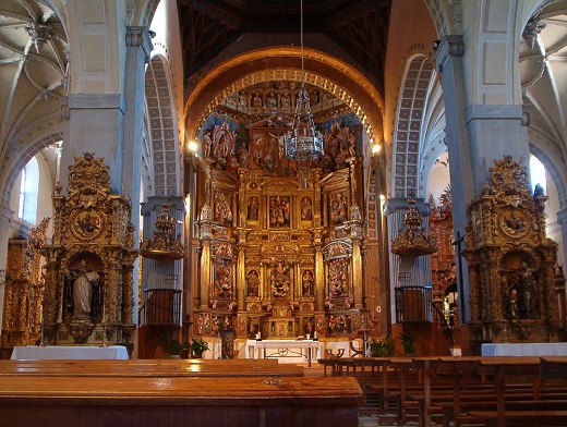 Retablo Mayor de la Iglesia de Santa María de Alaejos
