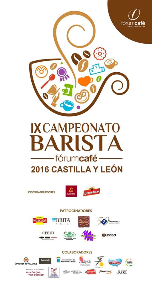 Cartel IX Campeonario Barista