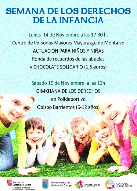 Cartel Semana de los Derechos de la Infancia