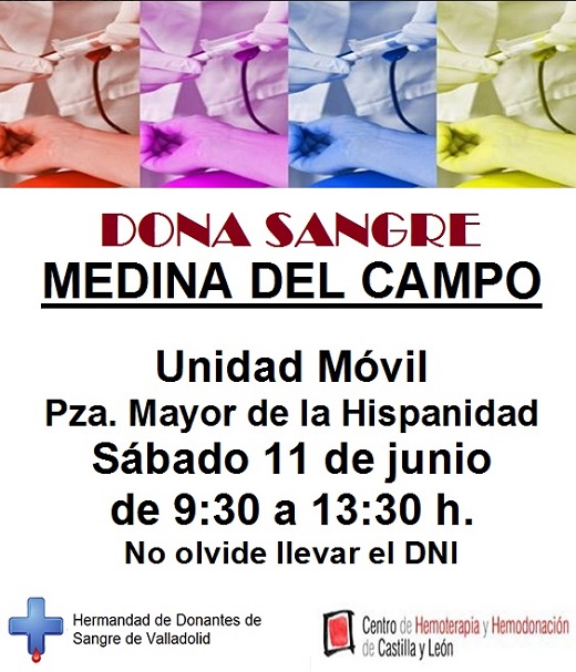 Cartel Colecta día 11 de junio (Hermandad Donantes de Sangre)