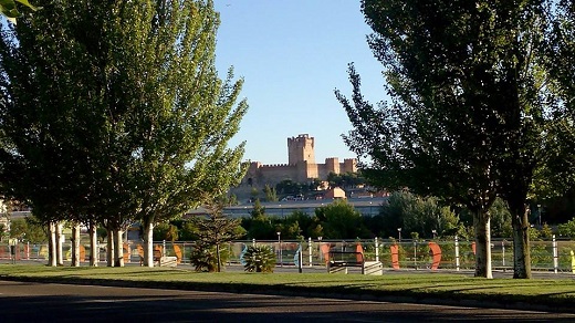 Vista panorámica del Castillo de la Mota de Medina del Campo