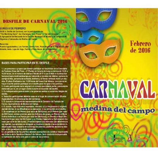 Cartel desfile Carnaval