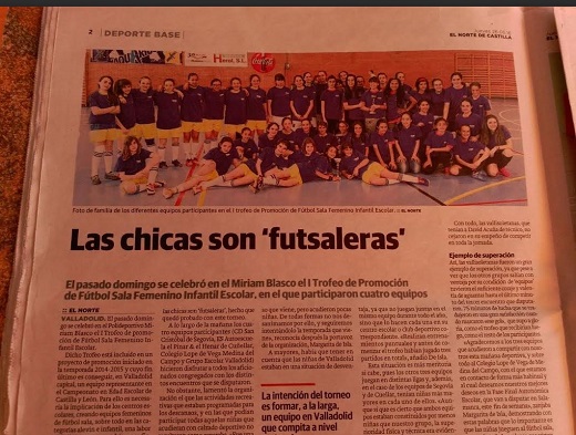 Reconocimiento deporte femenino