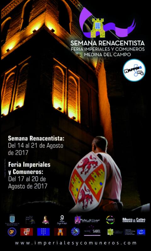 Cartel de la Feria Renacentista de Medina del Campo 2017