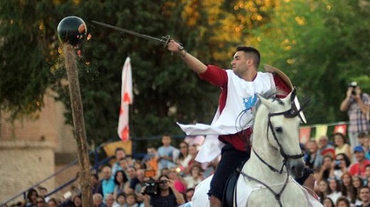 Torneo de jinetes de la Feria Imperiales y Comuneros. / FRAN JIMÉNEZ