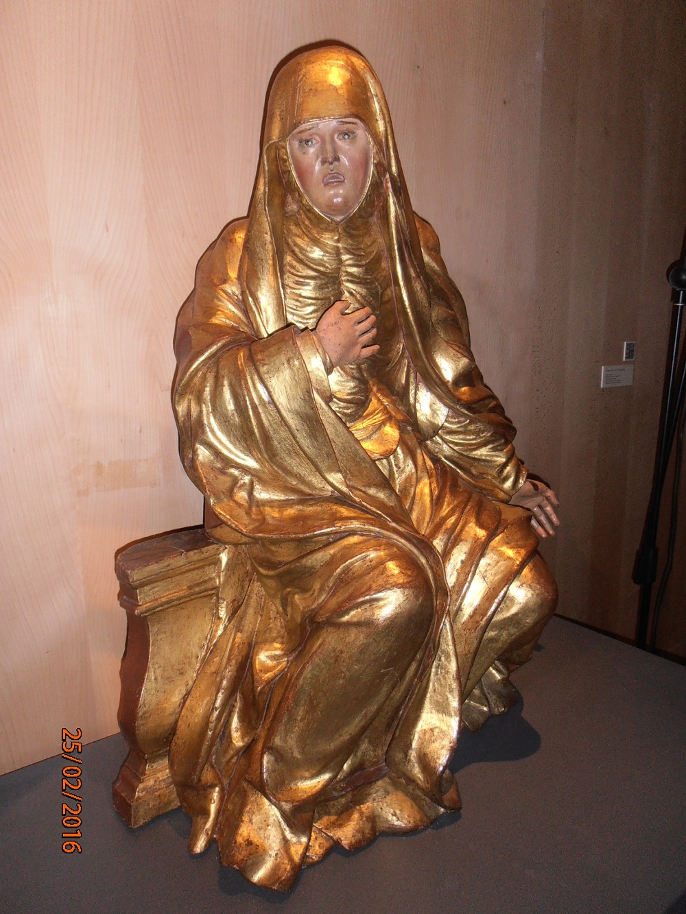 ’Virgen’ conservada en la capilla de San Pedro de Osma de la catedral de El Burgo de Osma