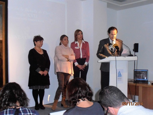 Presentación de la restauración de dos cuadros de la Fundación Simón Ruiz, patrocinada por la Asociación “Mujeres en Igualdad”