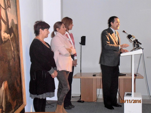 Presentación de la restauración de dos cuadros de la Fundación Simón Ruiz, patrocinada por la Asociación “Mujeres en Igualdad”