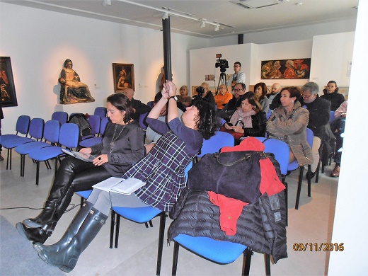 Presentación de la restauración de dos cuadros de la Fundación Simón Ruiz, patrocinada por la Asociación “Mujeres en Igualdad”