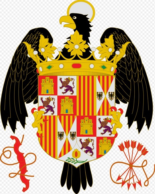 Escudo de los Reyes Católicos(1492-1506) Fuente: Heráldica Hispánica