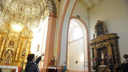 Iglesia de San Juan Bautista de la localidad de Rodilana