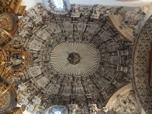 Cúpula de la Iglesia de San Juan Bautista de la localidad de Rodilana