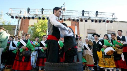 iImagen de archivo de la Fiesta de la Vendimia de Cigales que celebra su 37ª Edición- Ical