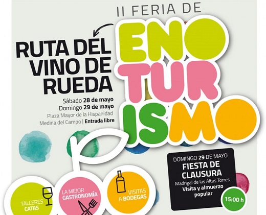 Cartel Feria de Enoturismo Ruta del Vino de Rueda 2016