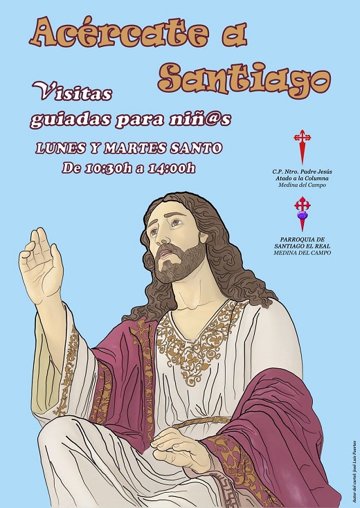 Cartel acércate a Santiago