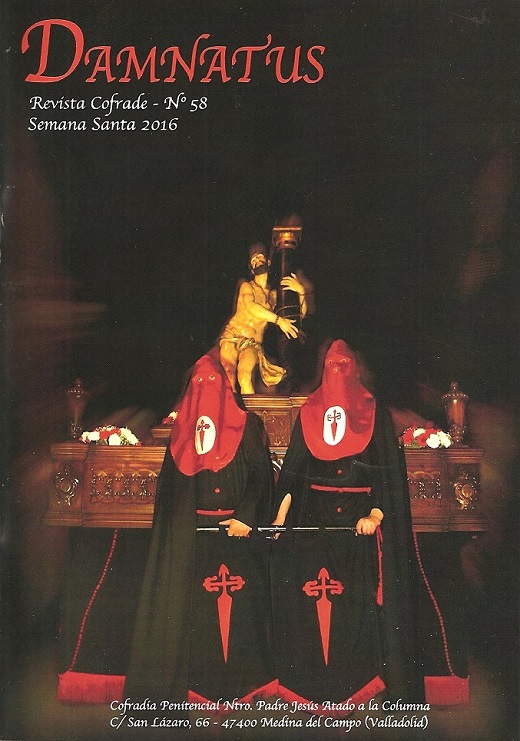 Anverso - Nace una nueva edición de “Damnatus” la revista núm. 58 de la Cofradía del Atado a la Columna