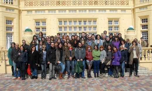 Participantes de la mesa redonda sobre el cortometraje de la 29 Semana de Cine de Medina del Campo. Ical