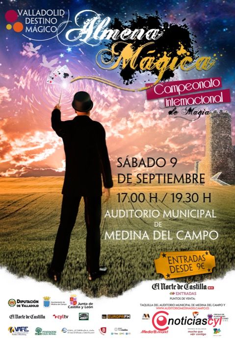La mejor magia llega a Medina del Campo .