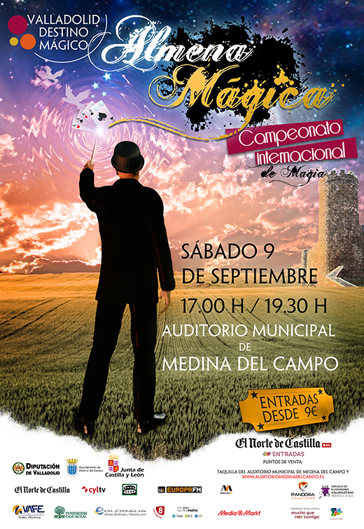 Cartel III CAMPEONATO INTERNACIONAL DE MAGIA “ALMENA MÁGICA”.