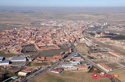 Vista aérea de Medina del Campo