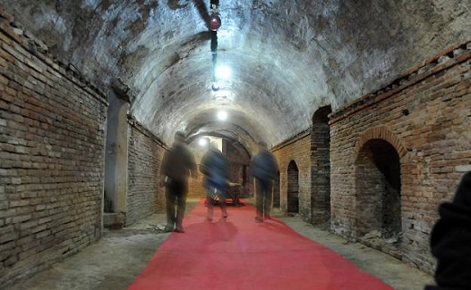 Zona visitable de las bodegas de Medina del Campo. / F. J.