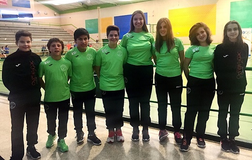 El Club Valonsadero Bádminton finaliza la temporada en Medina del Campo