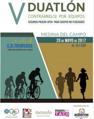 Ven con tu equipo a Medina del Campo: ¡Tenemos 1 inscripción para equipos federados para el V Duatlón Contrarreloj!