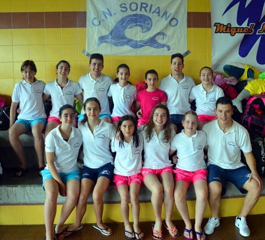 12 medallas para el Natación Soriano en Medina del Campo