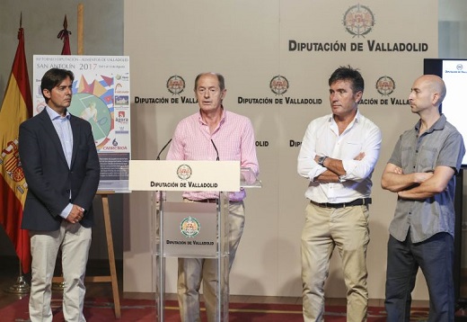 Presentación del torneo, esta semana, en la Diputación de Valladolid / Cadena SER