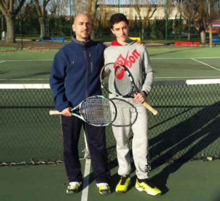 Mario Rodríguez, en las pistas de Medina del Campo