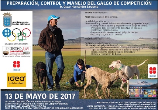 Curso para la preparación, control y manejo del Galgo de Competición.