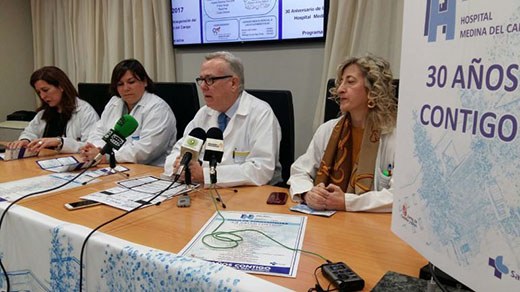 El Hospital Comarcal celebrea este año su 30º aniversario / Cadena SER 