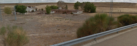 En este páramo,(Huerta institulo Laboral) se encontraban las lagunas de Santa Clara — en Medina del Campo.