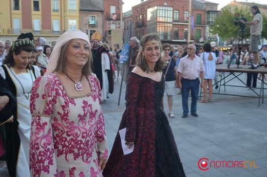 Teresa López en la pasada edición de la Feria Imperiales y Comuneros.