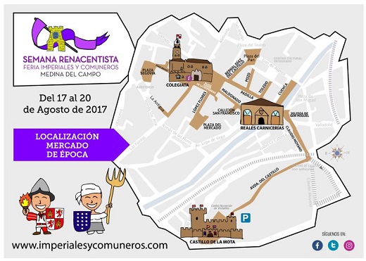 Material promocional de la Semana Renacentista de Medina del Campo / Cadena SER