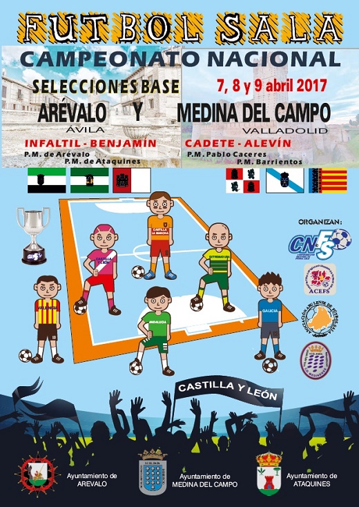 CAMPEONATO SELECCIONES BASE FUTBOL SALA