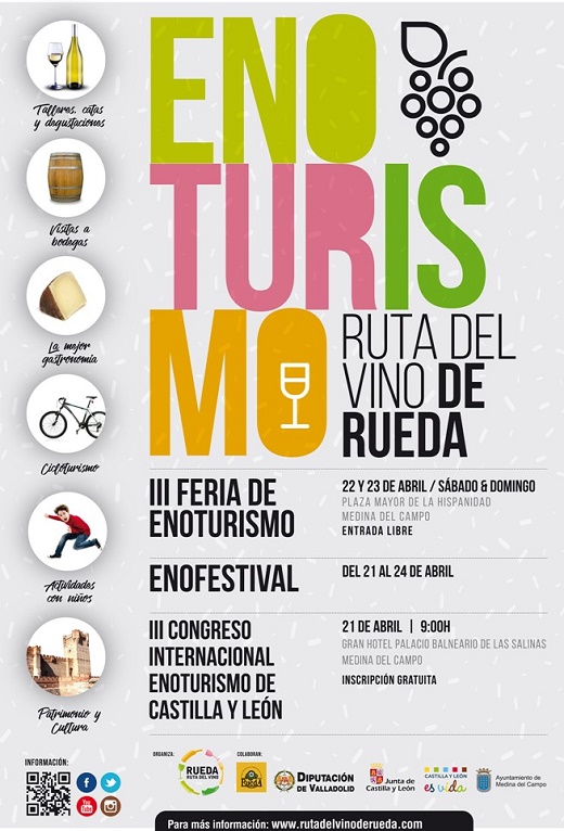 La Ruta del Vino de Rueda celebra este fin de semana su III Feria de Enoturismo