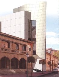 Boceto de la ampliación de la casa museo de Cristóbal Colón, uno de los proyectos para el quinto centenario de su muerte, en el 2006. 