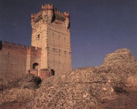 Murallas y Torre Homenaje Castillo de la Mota