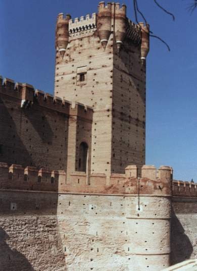 Torre del homenaje del Castillo de la Mota de Medina del Campo