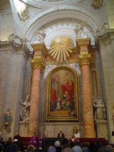 El obispo presidió la consagración del nuevo altar y la bendición de la capilla