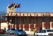 Fachada del colegio público Clemente Fernández de la Devesa, en Medina del Campo. / FRAN JIMÉNEZ