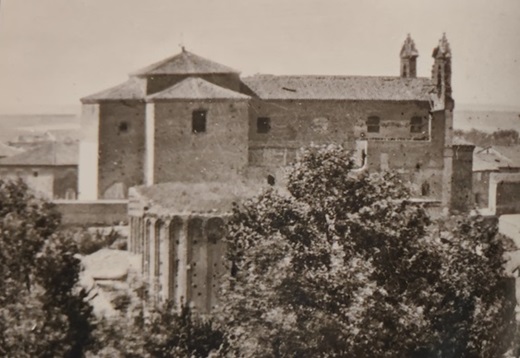 Antiguo convento de Santa Ana. Su fachada principal estaba en la plaza del Carmen. Medina del Campo