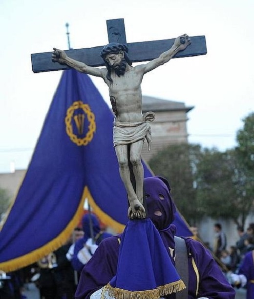 Nazareno de la Cruz de la antigua iglesia de la Vera Cruz