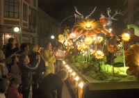 Desfile de carrozas de las fiestas de Medina del Campo. / FRAN JIMÉNEZ