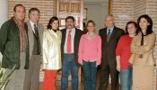 Eduardo López, Carlos Roldán, Rebeca Fraile, Ramón Gómez, María José Martín, César Juánez, Paloma García y Ana Isabel Martín. / FRAN JIMÉNEZ