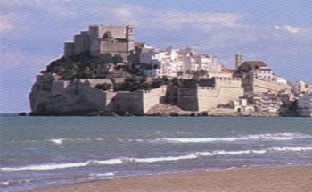 Castillo de Peñíscola, residencia de Benedicto XIII entre 1415 y 1422